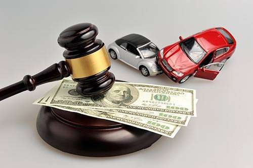 Car Accident Lawsuit Concept