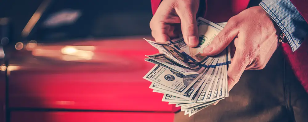 Man with money
