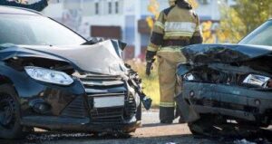 car collision, car accident mediation concept