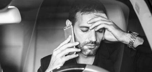 man calling an Personal Injury Lawyer Near Athens