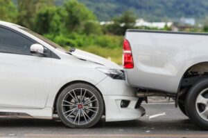 Average Payout for Rear-End Collision Concept, Rear-End Car Crash