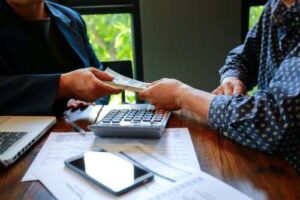 Insurance paying a car accident claim
