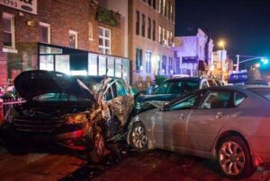 Car Crash in Atlanta