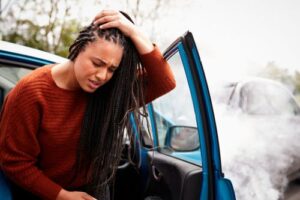 Car Accident Victim With Concussion