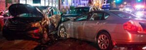 multi-car accident