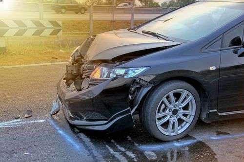car accident-describe