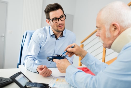 pedestrian accident attorney in Atlanta explaining compensation that is available after an accident with a car.