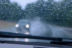 Weather conditions and car accidents