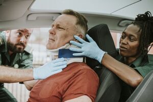 whiplash injuries are common after a car crash