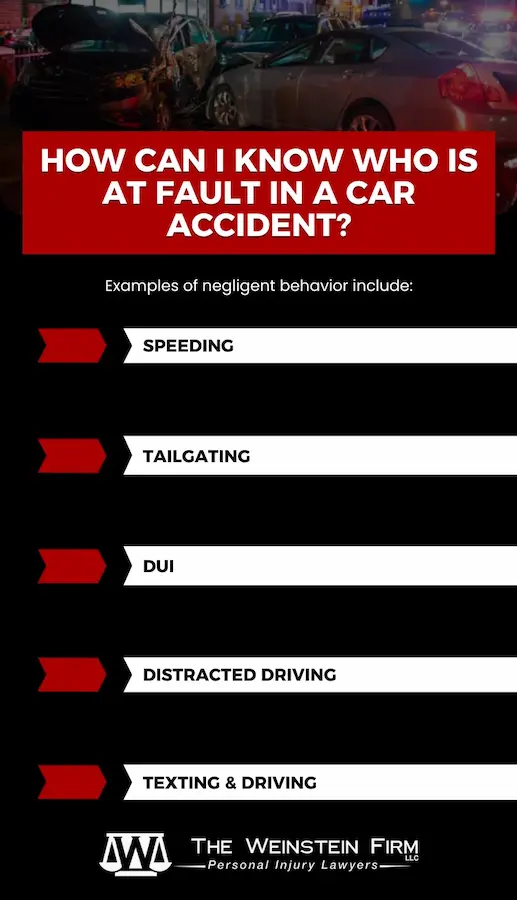How Can I know Who is at Fault in a Car Accident