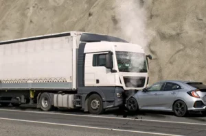 Lawrenceville truck accident attorney, commercial truck crash with car